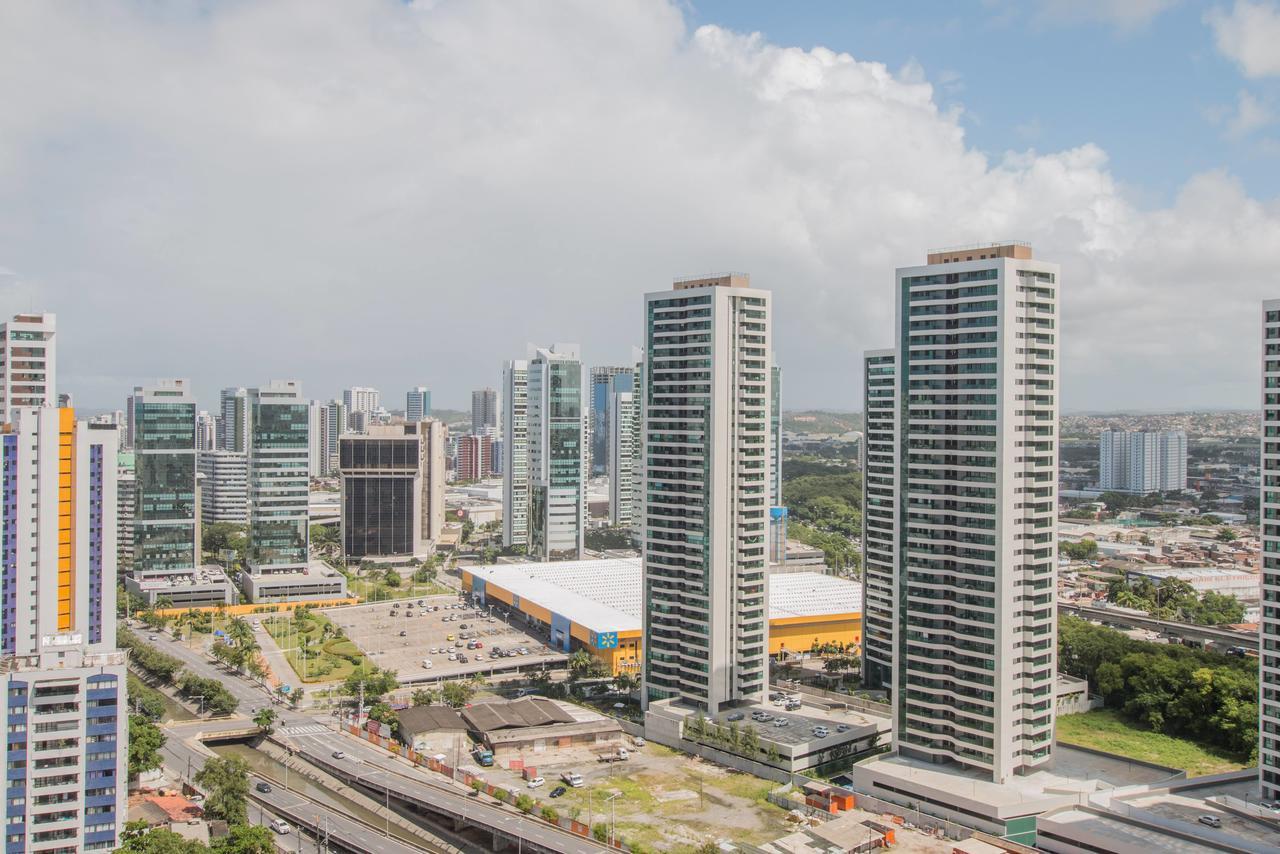 Excelente Flat Em Boa Viagem 2 Quartos Beach Class Ideal Para Familia Ou Negocios Nob2105 Recife Exteriör bild